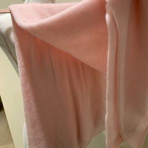 White + Warren Pink Cashmere Scarf